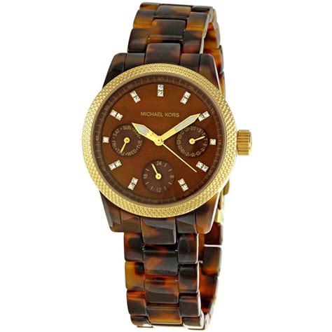 michael kors ritz tortoise watch mk5399|Women's Michael Kors MK5399 Ritz Tortoise Watch .